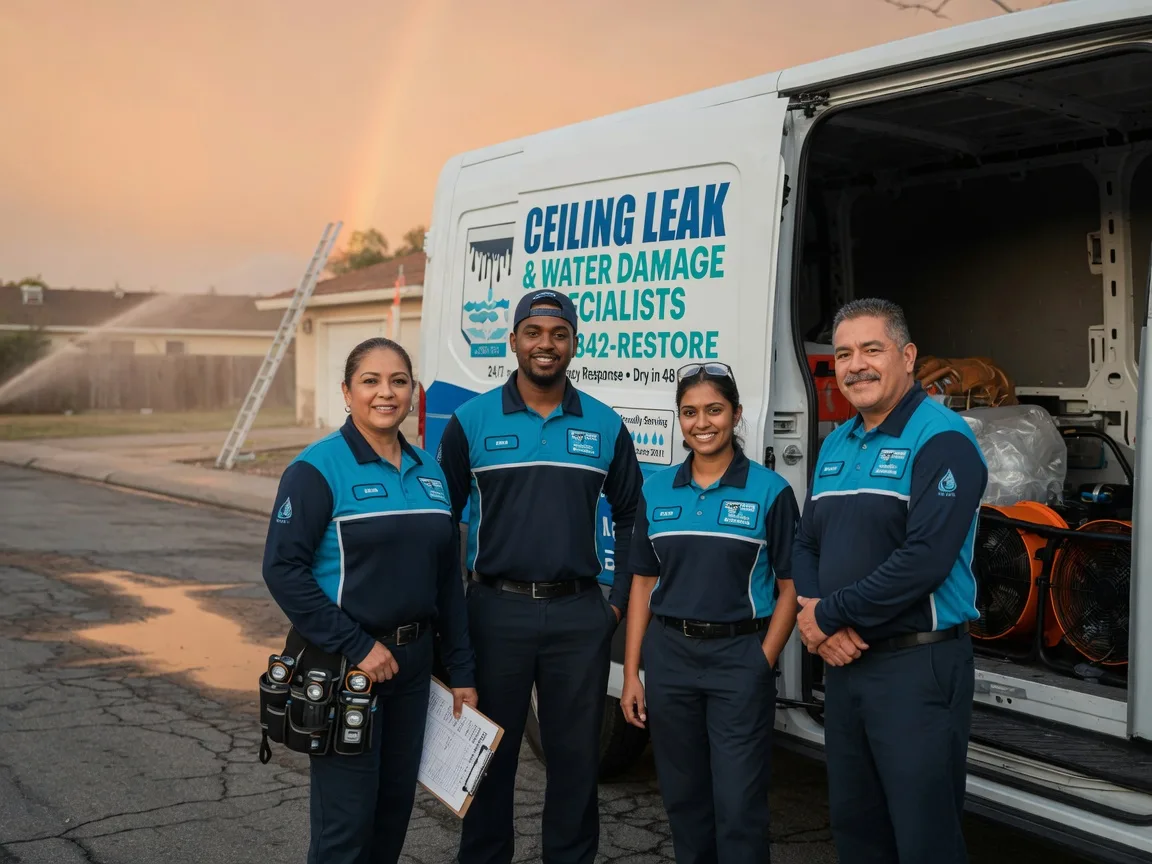 Ceiling Leak Cleanup company in Malaga, NM